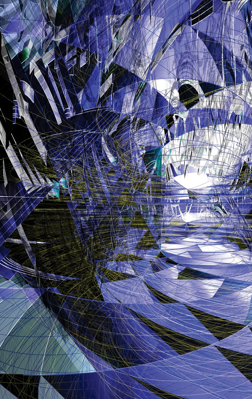 Rendering of an abstract digital construct