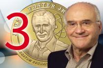 Third recipient of the John S. Foster Jr. Medal