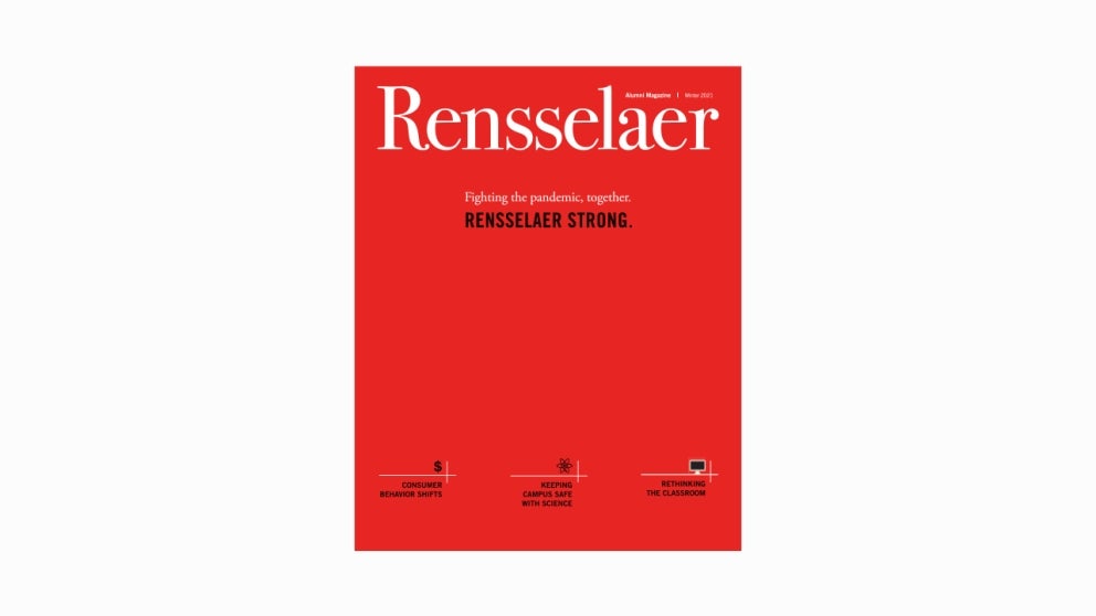 Rensselaer magazine winter issue 