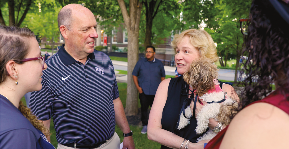 President Schmidt's Inaugural Block Party