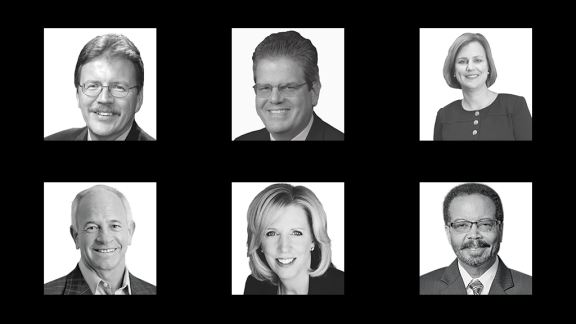 Six Members of the RPI Board of Trustees