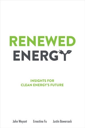 Bookcover for Renewed Engergy - Insights for Clean Energy's Future