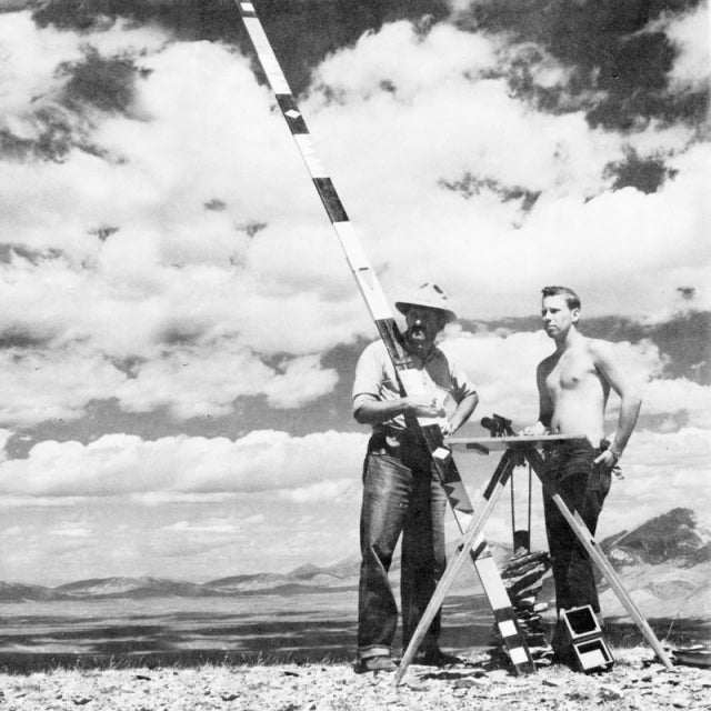 CE Professor and Department Chair Lewis Combs ’16 on a 1955 summer survey