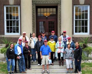 Group of alumni from class of 1966