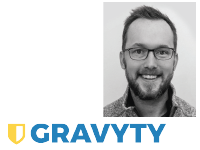 Richard Palmer and Gravyty logo