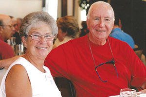 Janet Bauer and Lloyd Bauer ’55